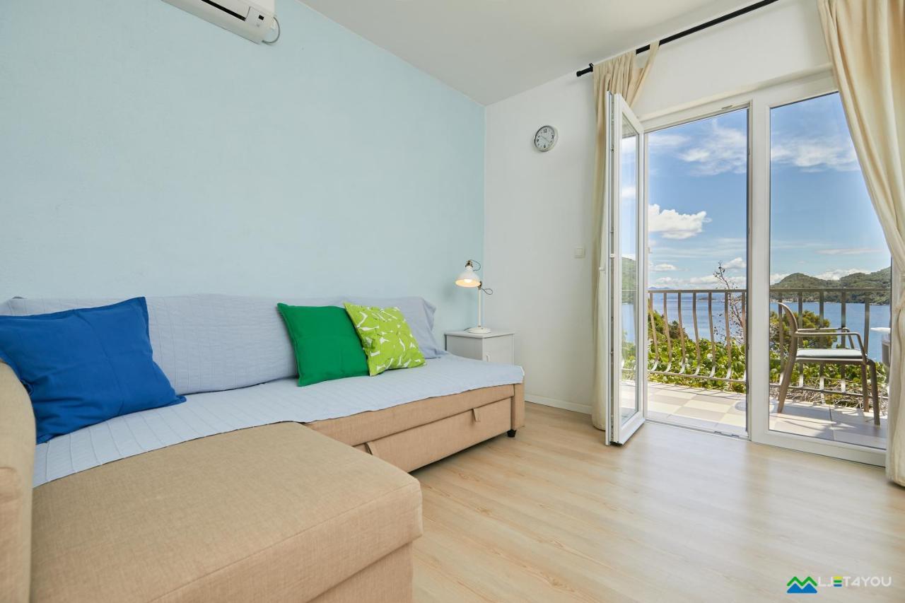Mljet 2 You - Seafront Apartment 2+2 Sobra Екстер'єр фото